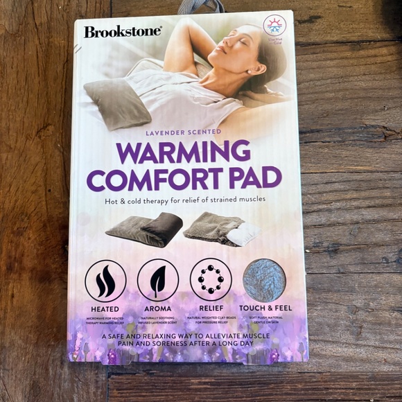 NEW Brookstone  Warming Comfort Pad - Picture 7 of 7
